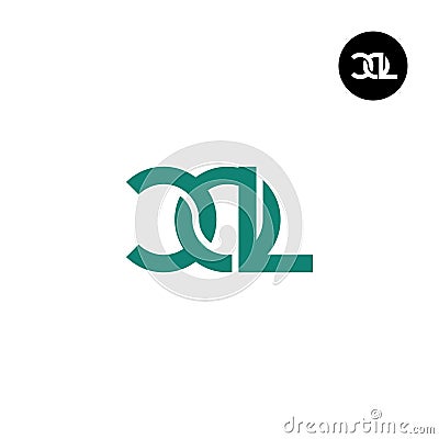 Letter COL Monogram Logo Design Vector Illustration