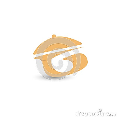 Letter G cooking logo design image vector Vector Illustration