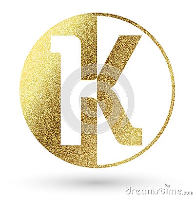 Letter K logo Vector Illustration