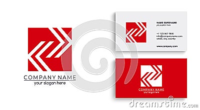 Letter K logo or monogram. blank for business card. For your business. Vector sign Editorial Stock Photo