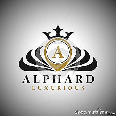 Letter A Logo - Classic Luxurious Style Logo Template Vector Illustration