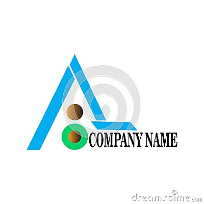 Letter A logo, in Stock Photo