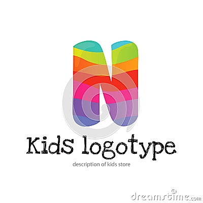 Letter N logo icon design template elements Vector Illustration