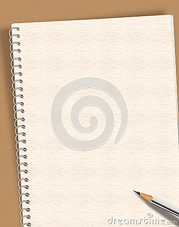 Letter pad Stock Photo