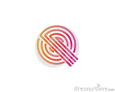 Letter Q Icon Logo Design Element Vector Illustration