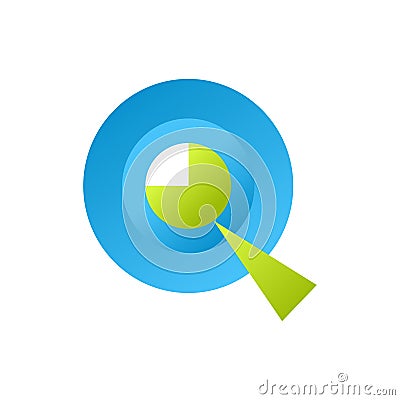 Letter Q Vector Illustration