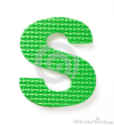 Letter S Stock Photo