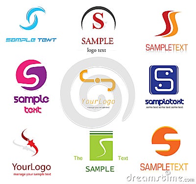 Letter S Logo Stock Photo