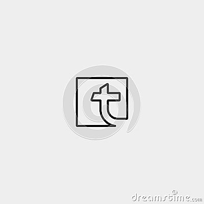 Letter T TT Logo Design Simple Vector Vector Illustration