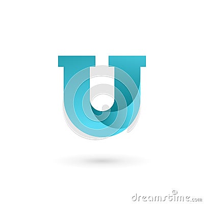 Letter U logo icon design template elements Vector Illustration