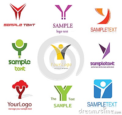 Letter Y Logo Stock Photo