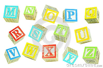 Letters (2) Stock Photo