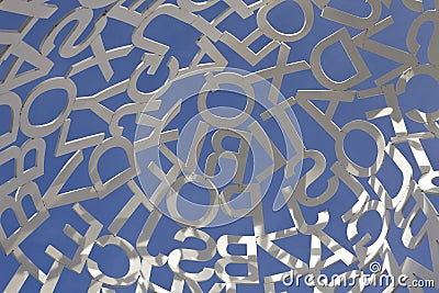 Letters Stock Photo