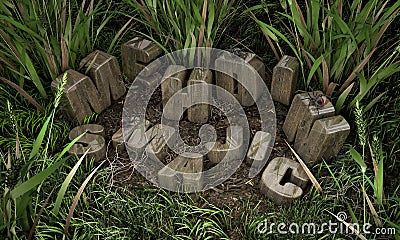 Letters Stock Photo