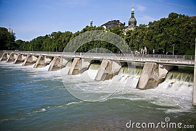 Levee Stock Photo