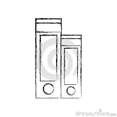 Lever archs isolated icon Vector Illustration