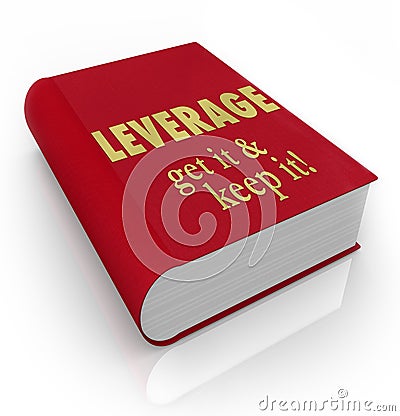 Leverage Get It Keep It Book Cover Advantage Stock Photo