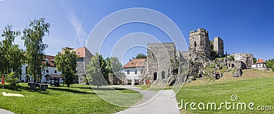 Levice, The Castle fortress Stock Photo