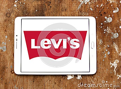 Levis logo Editorial Stock Photo