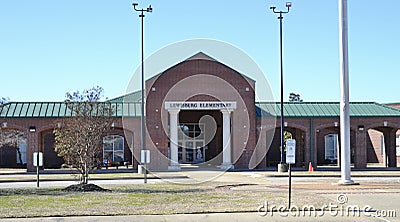 Lewisburg Elementary, Olive Branch, Mississippi Editorial Stock Photo