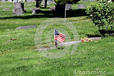 LEWISTON CEMETARY Editorial Stock Photo