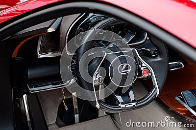 Lexus Concept Car LF-Lc Editorial Stock Photo