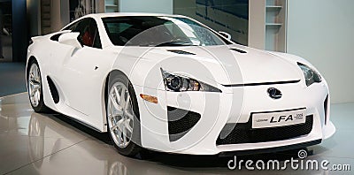 Lexus LFA concept car Editorial Stock Photo