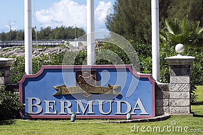 LF Wade International Airport- Bermuda Stock Photo