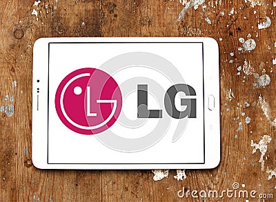 Lg logo Editorial Stock Photo