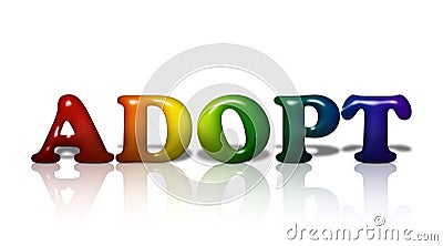 LGBT adoption Stock Photo