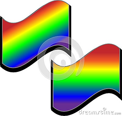 LGBT equality symbols. human slogan. Parade, party, festival event invitation, t-shirt, logo, poster design. Vector Illustration