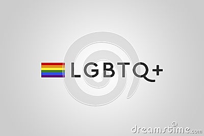 LGBTQ community gay pride concept Stock Photo