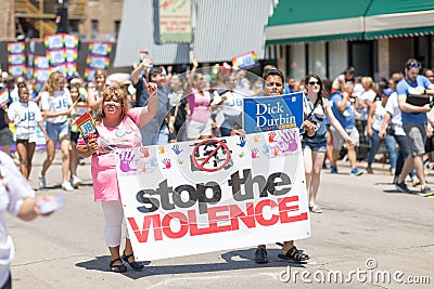 LGBTQ Pride Parade 2018 Editorial Stock Photo