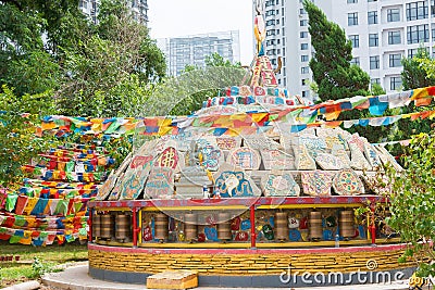 Shisheng Templein in Shenyang, Liaoning, China. Stock Photo