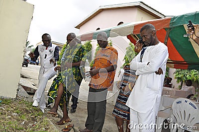 Libation And Oblation: Good Acts To The Wrong People. Editorial Stock Photo