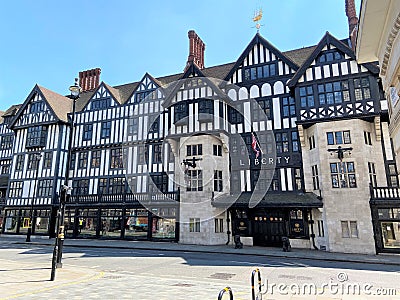 Liberty department store exterior, London, UK Editorial Stock Photo