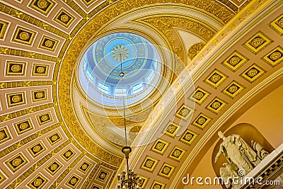 Liberty Eagle Plaster National Statutory Hall US Capitol Washington DC Editorial Stock Photo