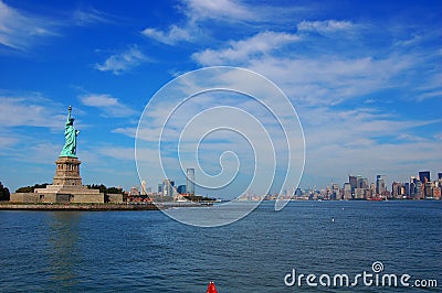 Liberty Island Stock Photo