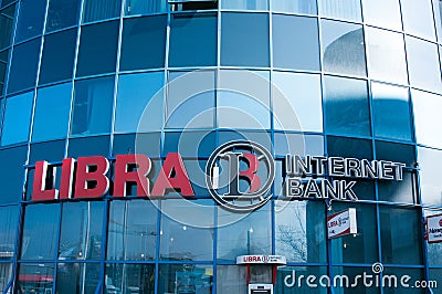 Libra internet bank Editorial Stock Photo