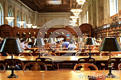 Library Stock Photo