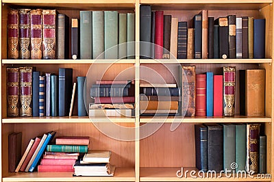 Library books Stock Photo