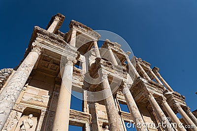 Library of Celsus, Ruins of ancient Ephesus, Turkey Stock Photo