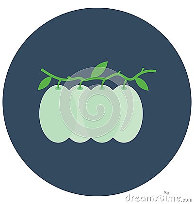 lichee, lichii Isolated Color Vector Icon that can be easily modified or edit. Vector Illustration