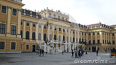 Lichte Allee Palace Editorial Stock Photo