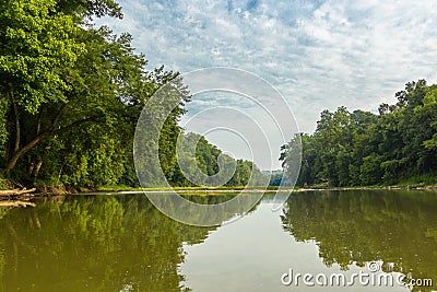 The Licking River Stock Photo