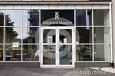 Rorstrand museum entrance Editorial Stock Photo