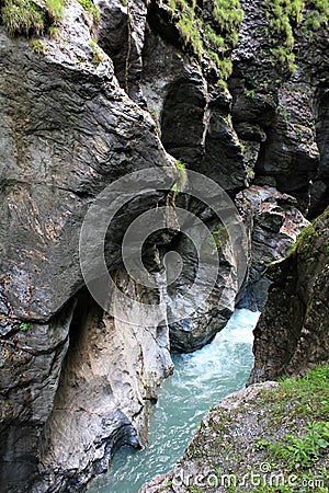 Liechtenstein Gorge Stock Photo