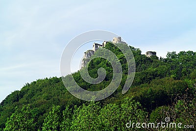 Lietava Castle, Slovakia Stock Photo