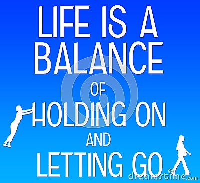 Life balance Stock Photo