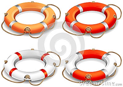 Life belt Vector Illustration